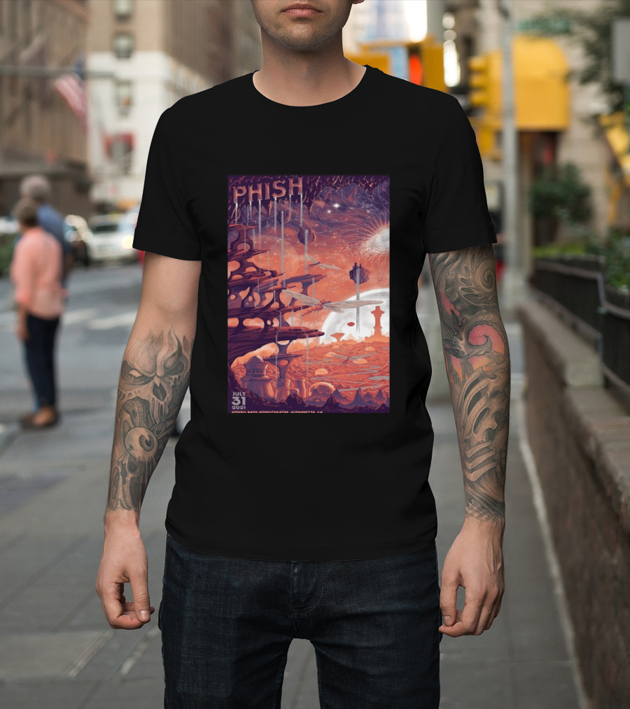 Phish Concert Alpharetta GA July 31 2021 T-Shirt