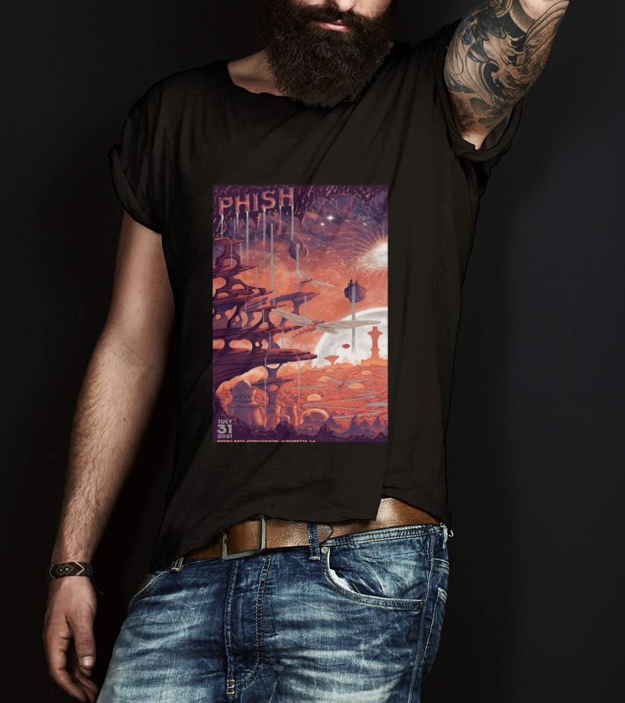 Phish Concert Alpharetta GA July 31 2021 T-Shirt