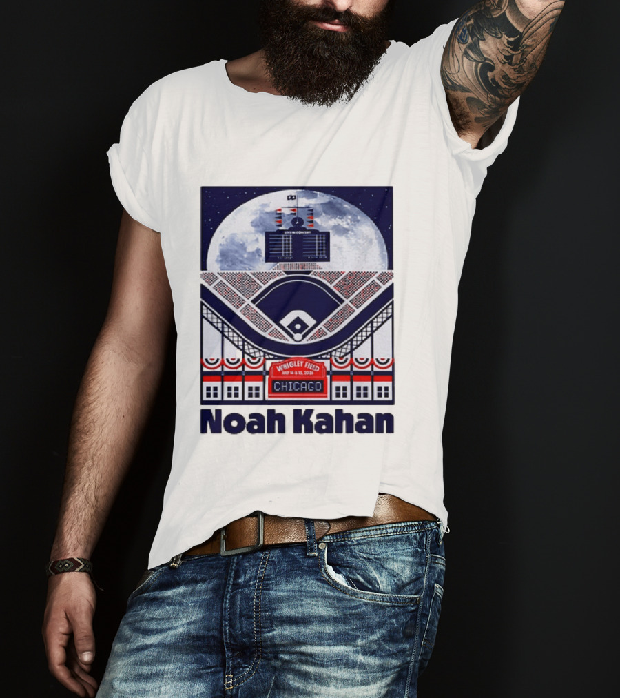 Noah Kahan Live In Concert Wrigley Field July 14 15 2023 Chicago T-Shirt