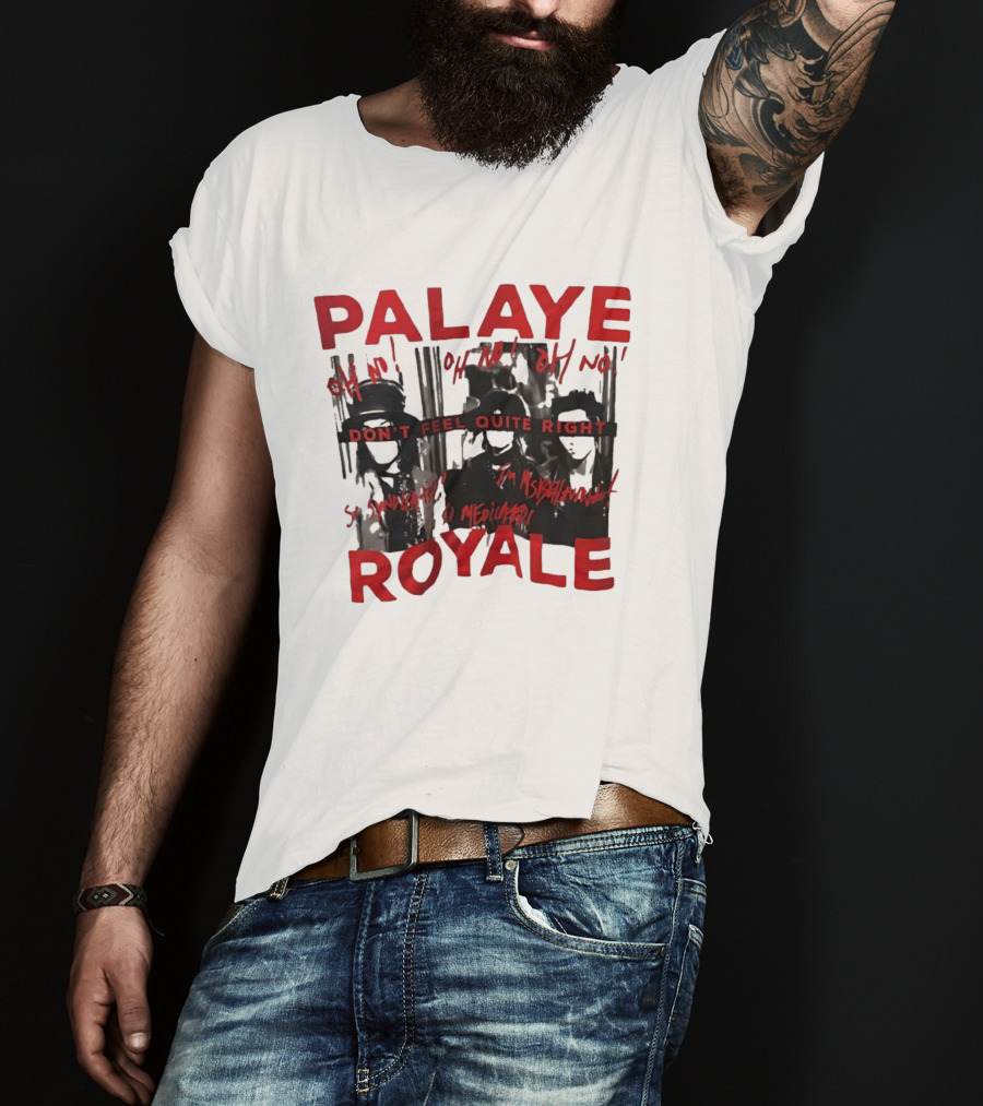 Palaye Royale Don't Feel Quite Right Oh No So Unsatisfied Misunderstood Mediocre T-Shirt