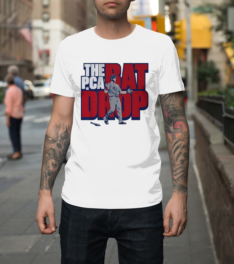 The PCA Bat Drop Pete Crow Armstrong Chicago Cubs T-Shirt