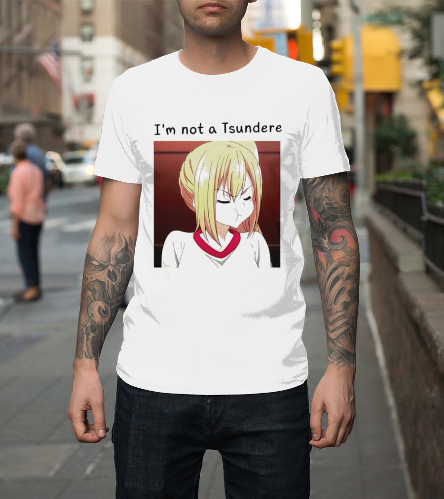 I'm Not A Tsundere Mai Kawakami Anime Character Expression T-Shirt