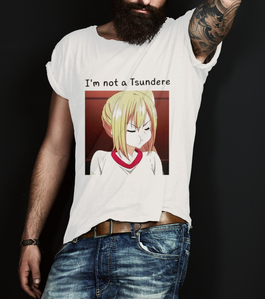 I'm Not A Tsundere Mai Kawakami Anime Character Expression T-Shirt