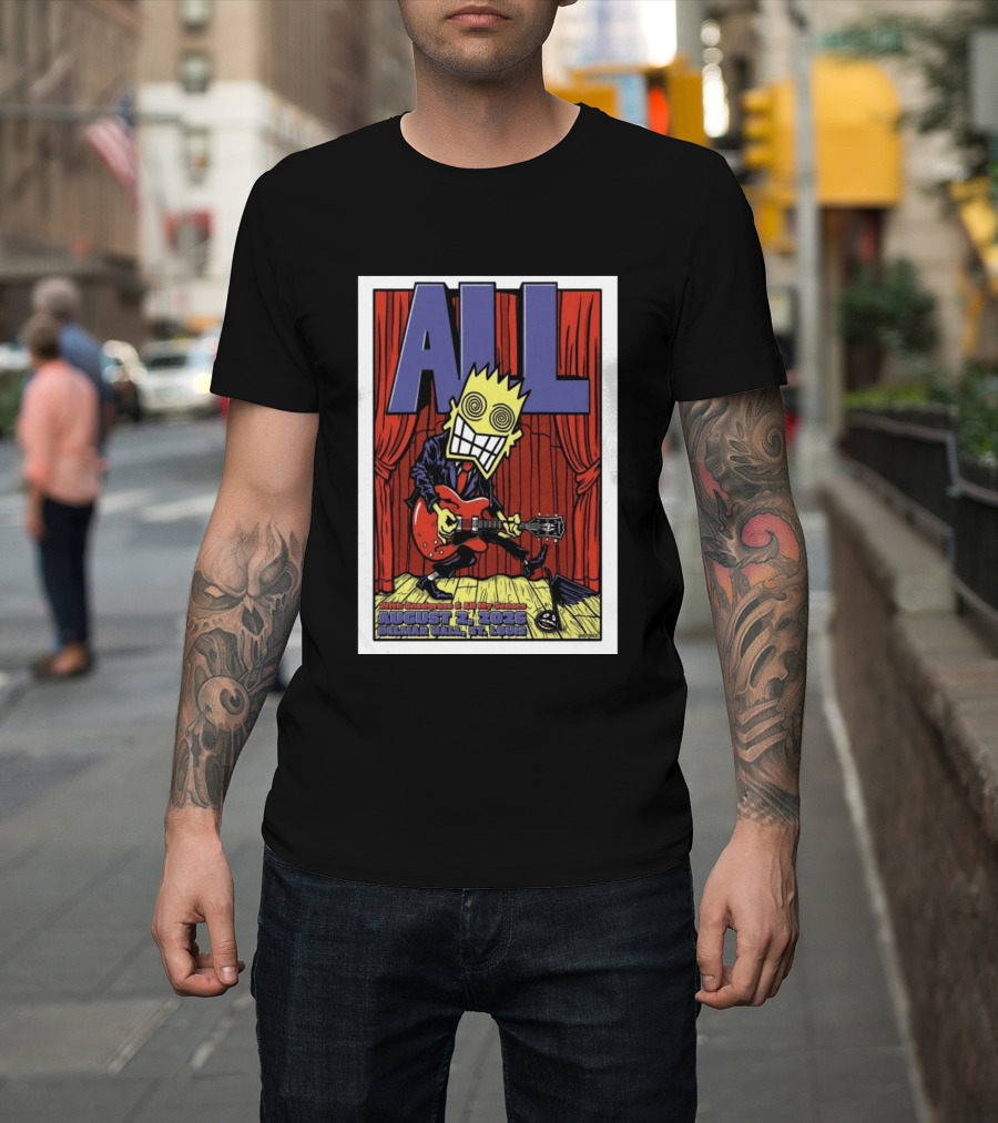 ALL Band August 21 2026 Delmar Hall St Louis With Snodgrass And All My Senses T-Shirt