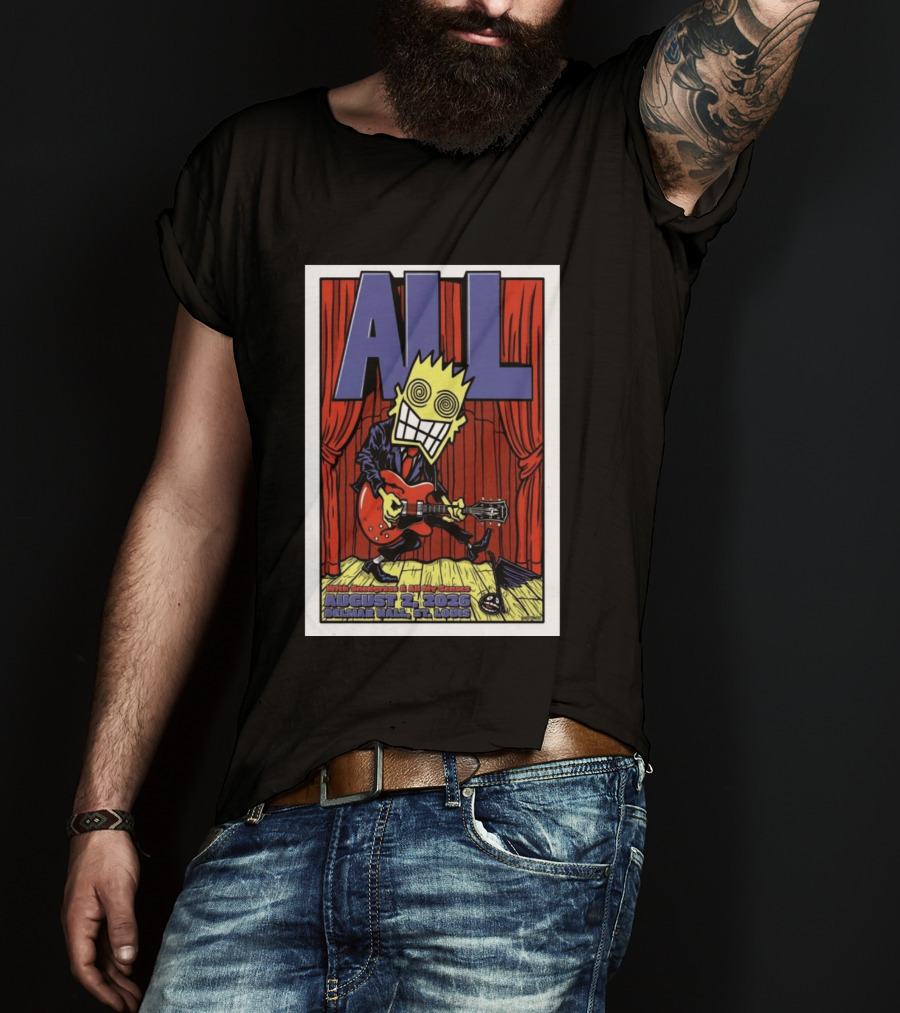 ALL Band August 21 2026 Delmar Hall St Louis With Snodgrass And All My Senses T-Shirt