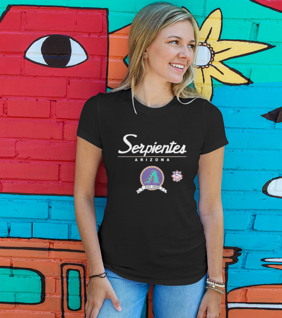 Arizona Serpientes Diamondbacks Est 1998 MLB Baseball NL T-Shirt