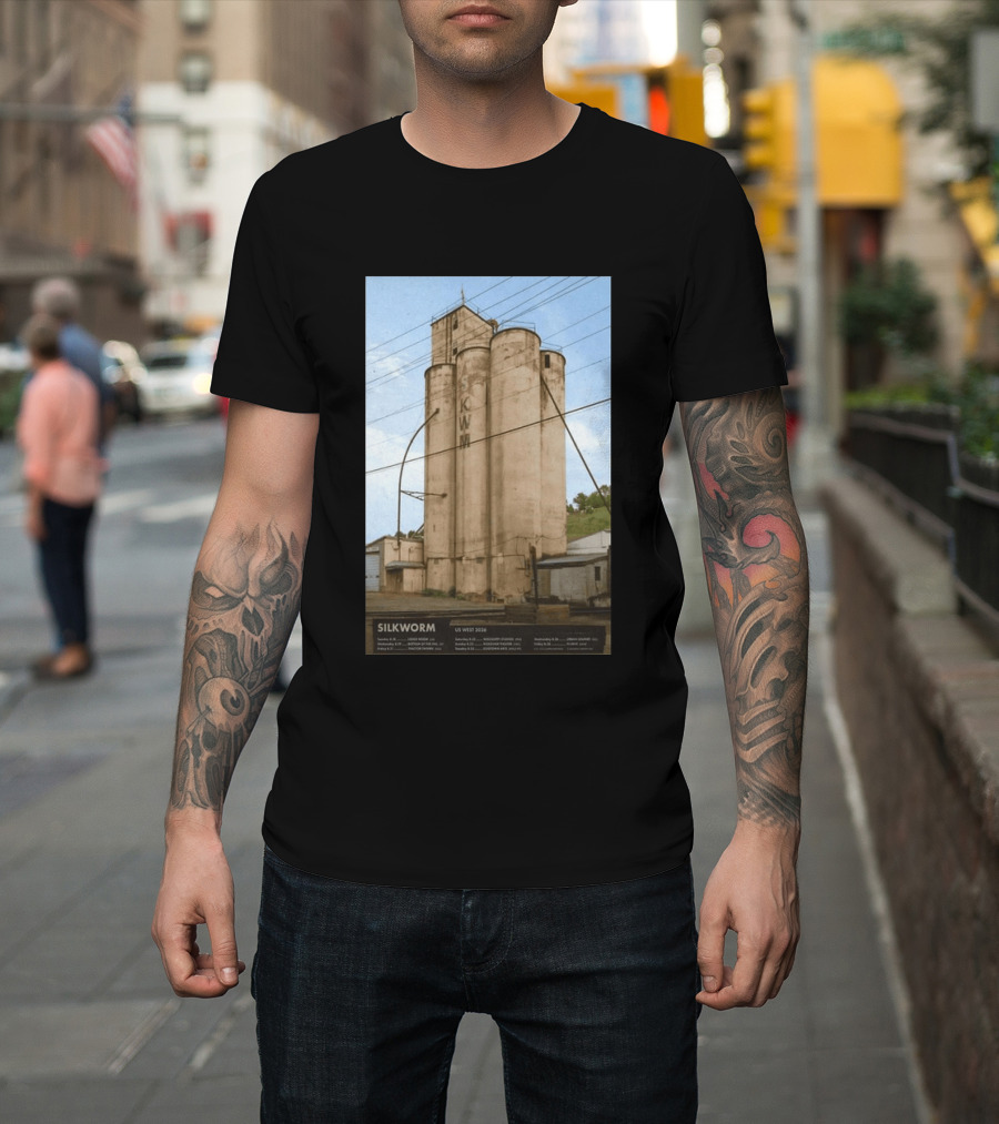 Silkworm Skwm Us West 2026 Tour Shows Venues Dates T-Shirt