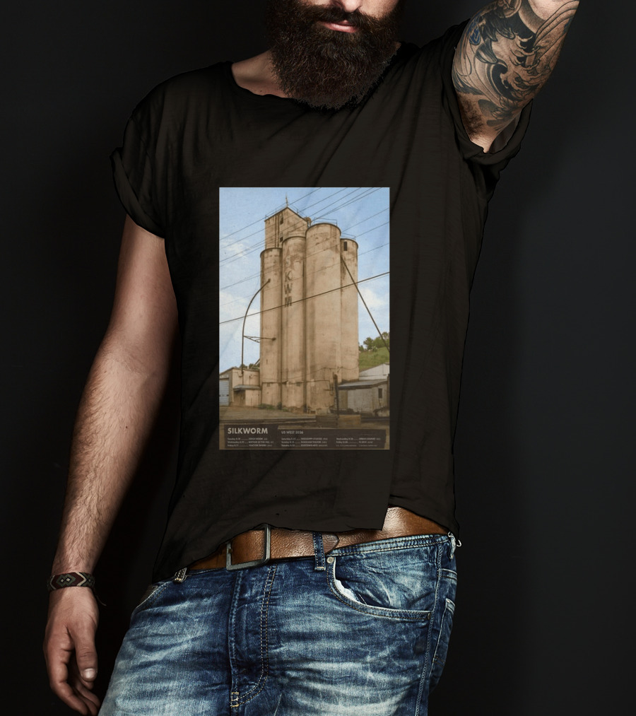 Silkworm Skwm Us West 2026 Tour Shows Venues Dates T-Shirt