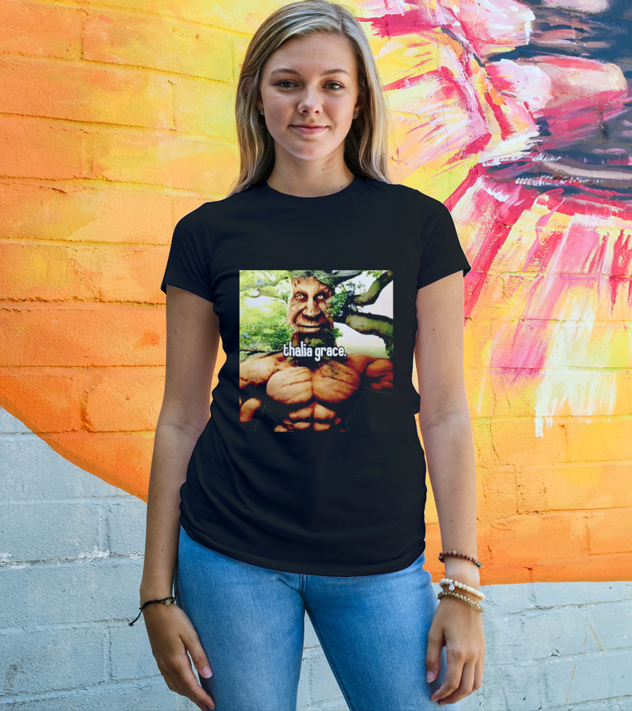 Thalia Grace Tree Creature Meme Fantasy Forest Guardianship T-Shirt