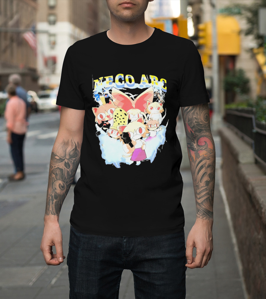Neco Arc Tsukihime Type Moon Anime Character Collection T-Shirt