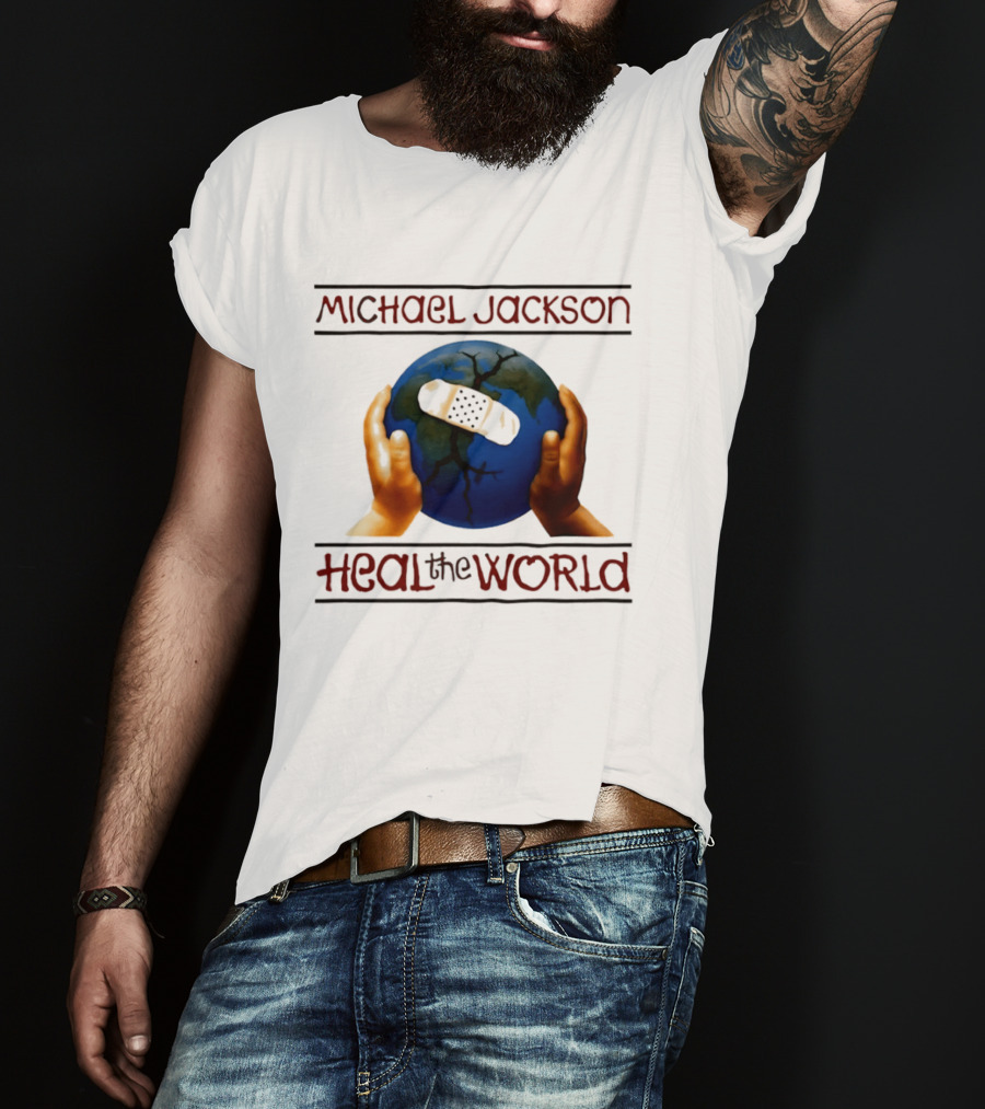 Michael Jackson Heal The World King Of Pop T-Shirt