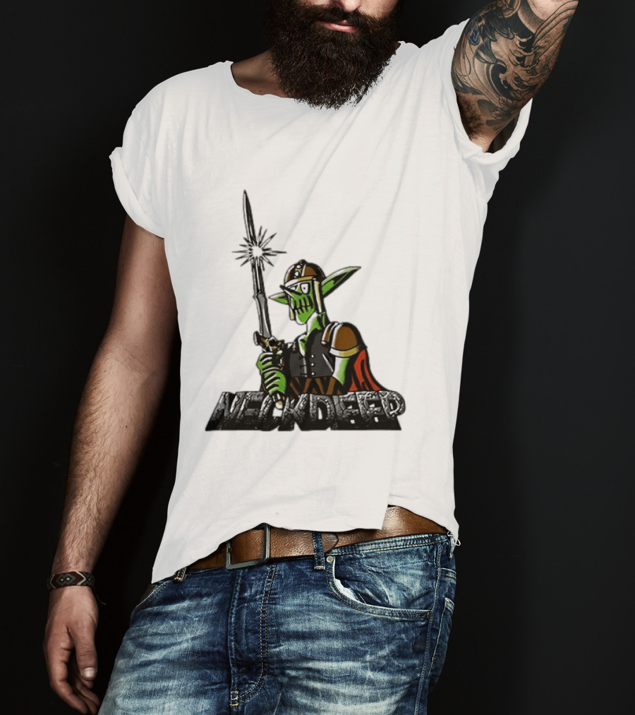Neck Deep Goblin Warrior Pop Punk Band Fantasy Sword T-Shirt