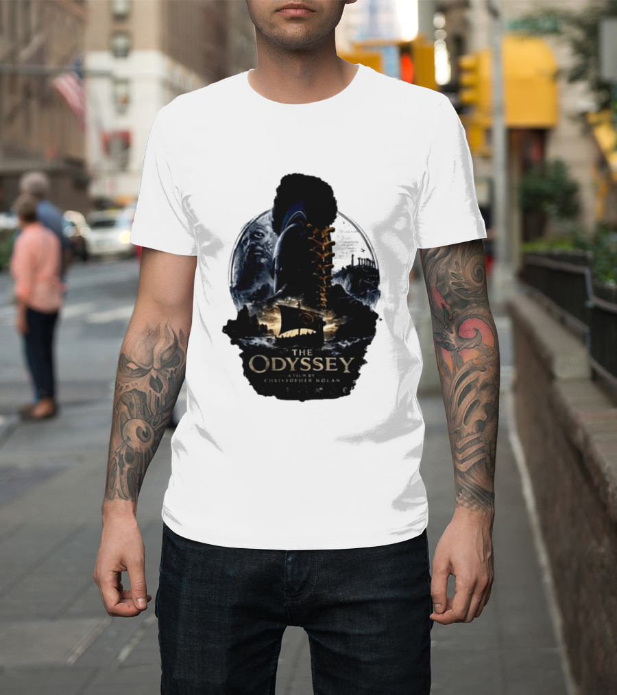 The Odyssey Film By Christopher Nolan Featuring Odysseus Mythical Hero T-Shirt