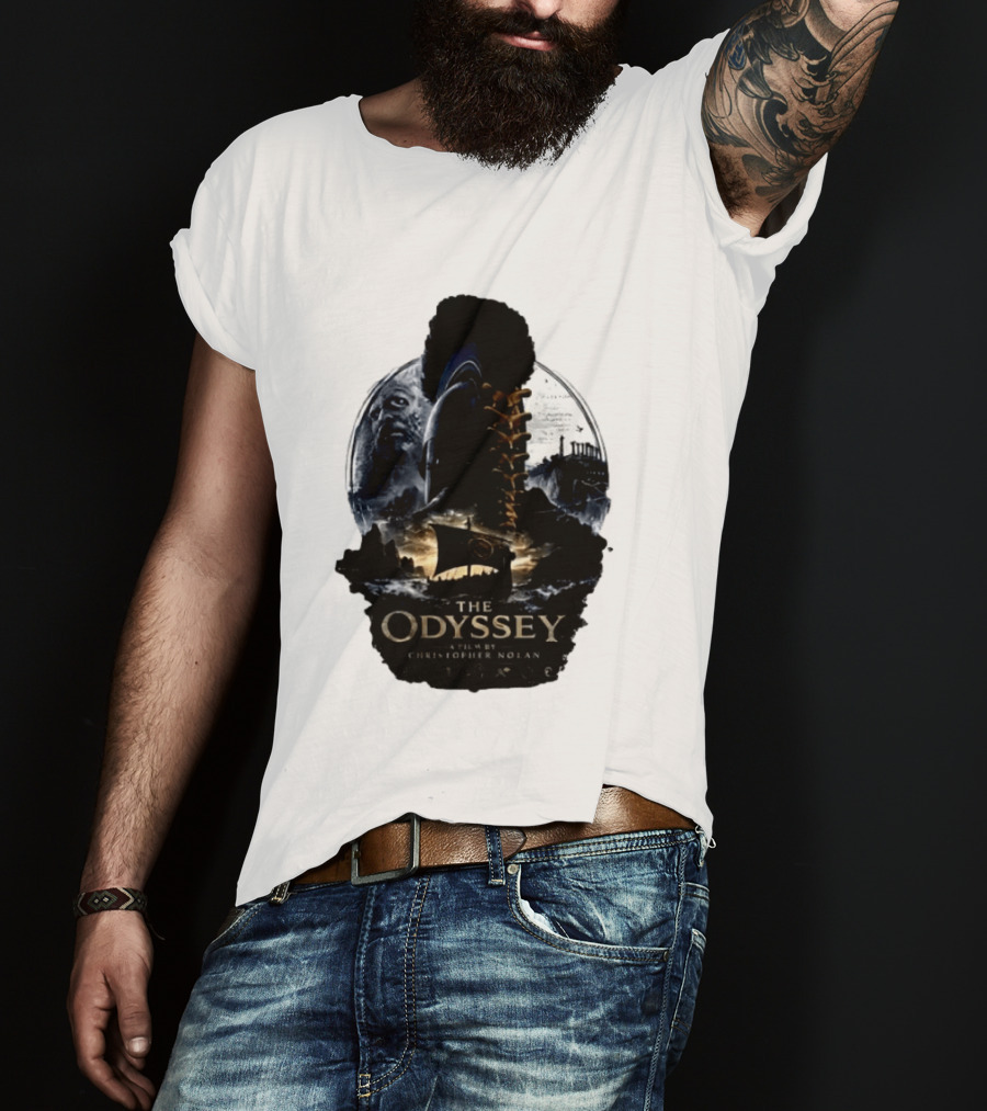 The Odyssey Film By Christopher Nolan Featuring Odysseus Mythical Hero T-Shirt