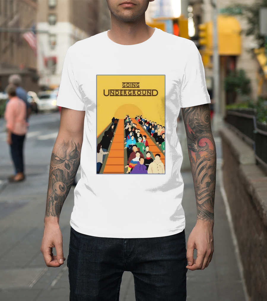The Jam Going Underground Mod Culture Casuals Terrace Youth Football T-Shirt