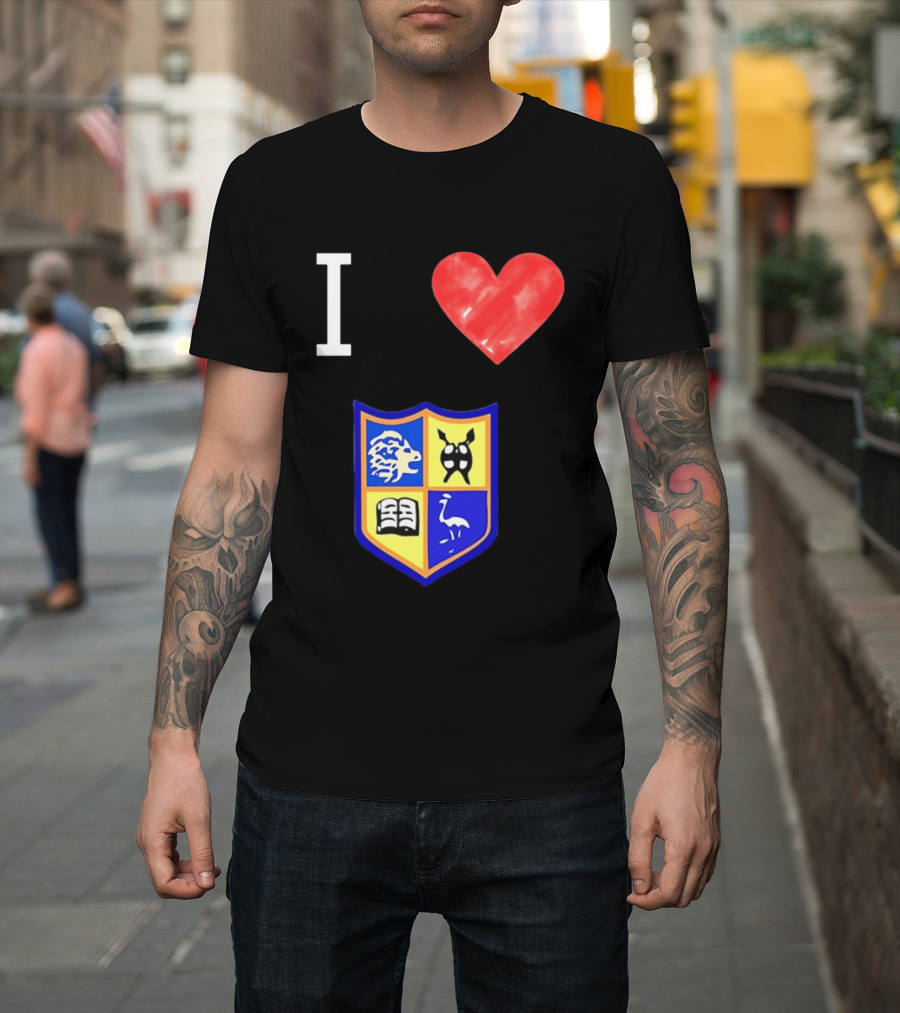 I Love University Of Zimbabwe UZ Harare Lion Emblem Crest T-Shirt