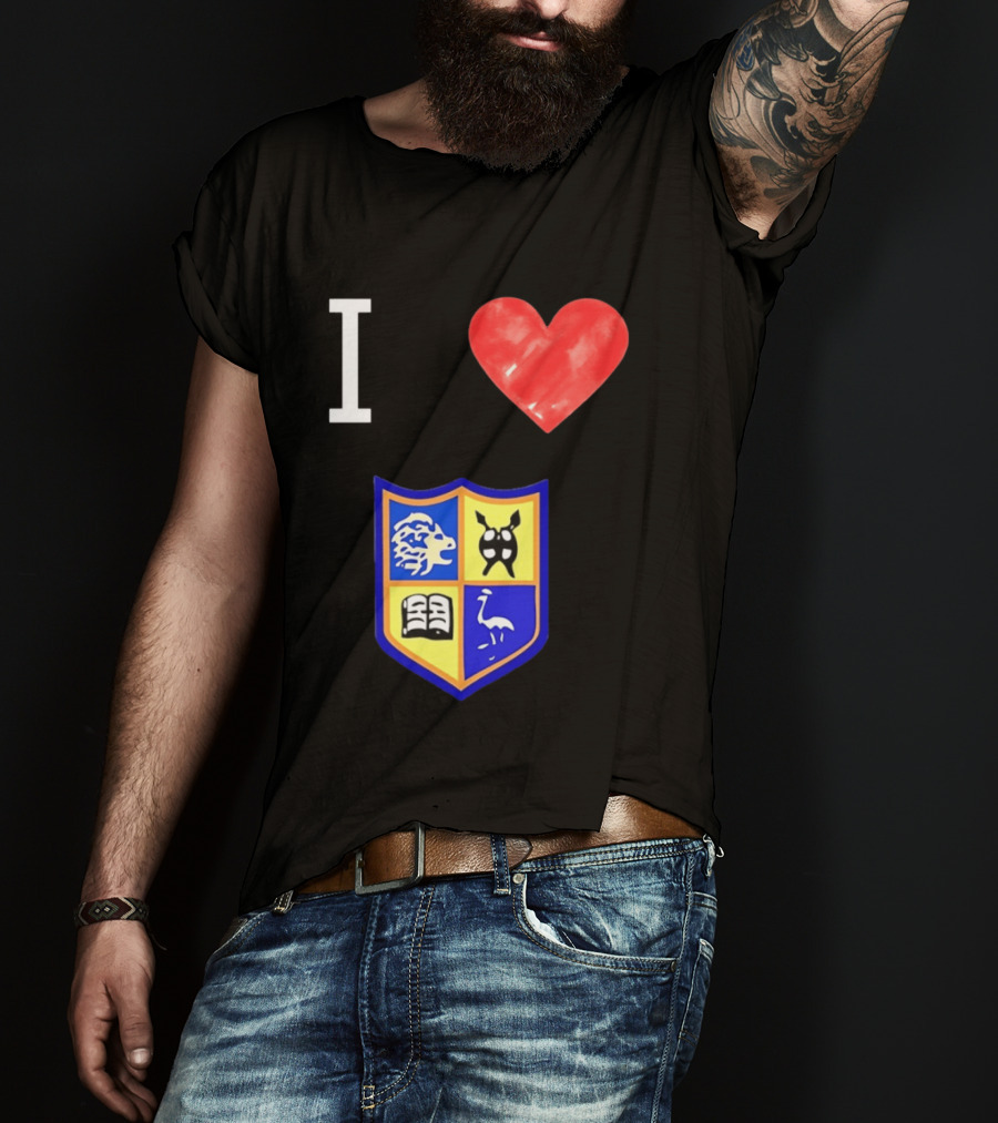 I Love University Of Zimbabwe UZ Harare Lion Emblem Crest T-Shirt