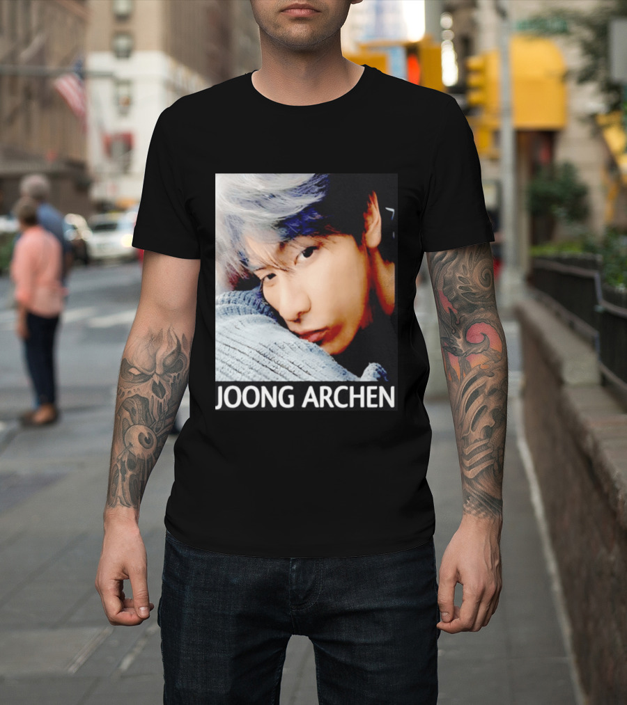 Joong Archen Thai Actor Close Up Pillow T-Shirt