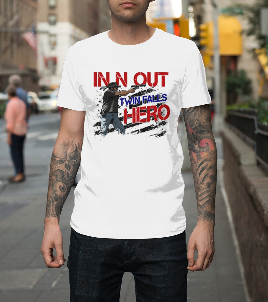 IN N OUT Twin Falls Hero Jordan Salinas T-Shirt
