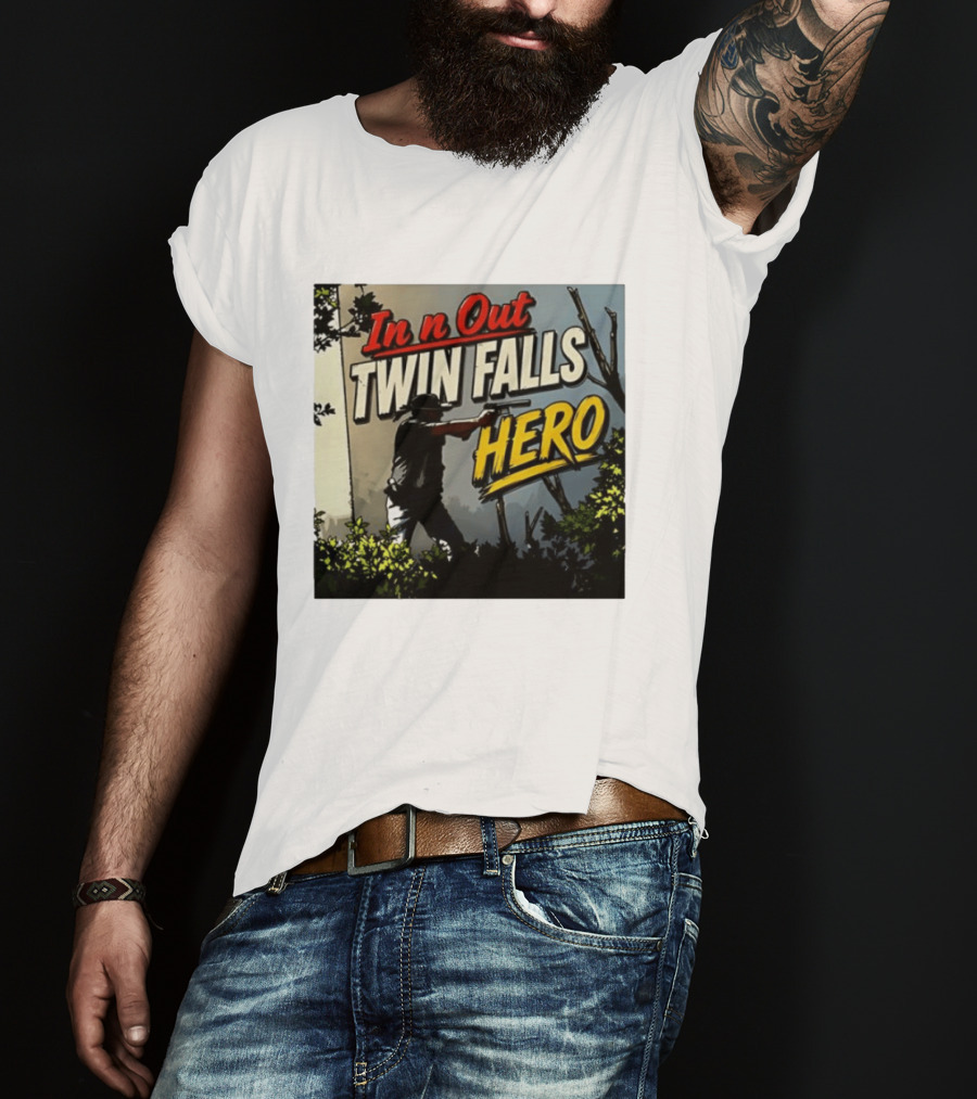 In N Out Twin Falls Hero Jordan Salinas 2026 T-Shirt