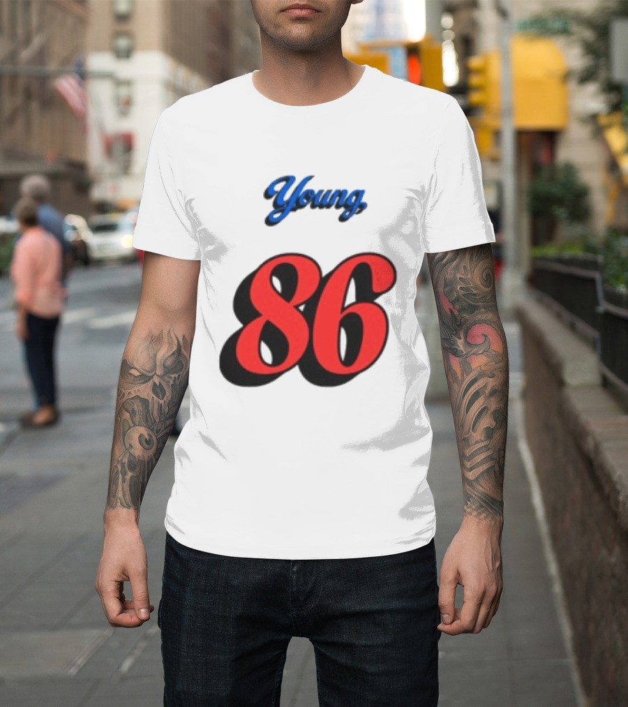 Owl City Store Young 86 Baseball 3 4 Sleeve T-Shirt
