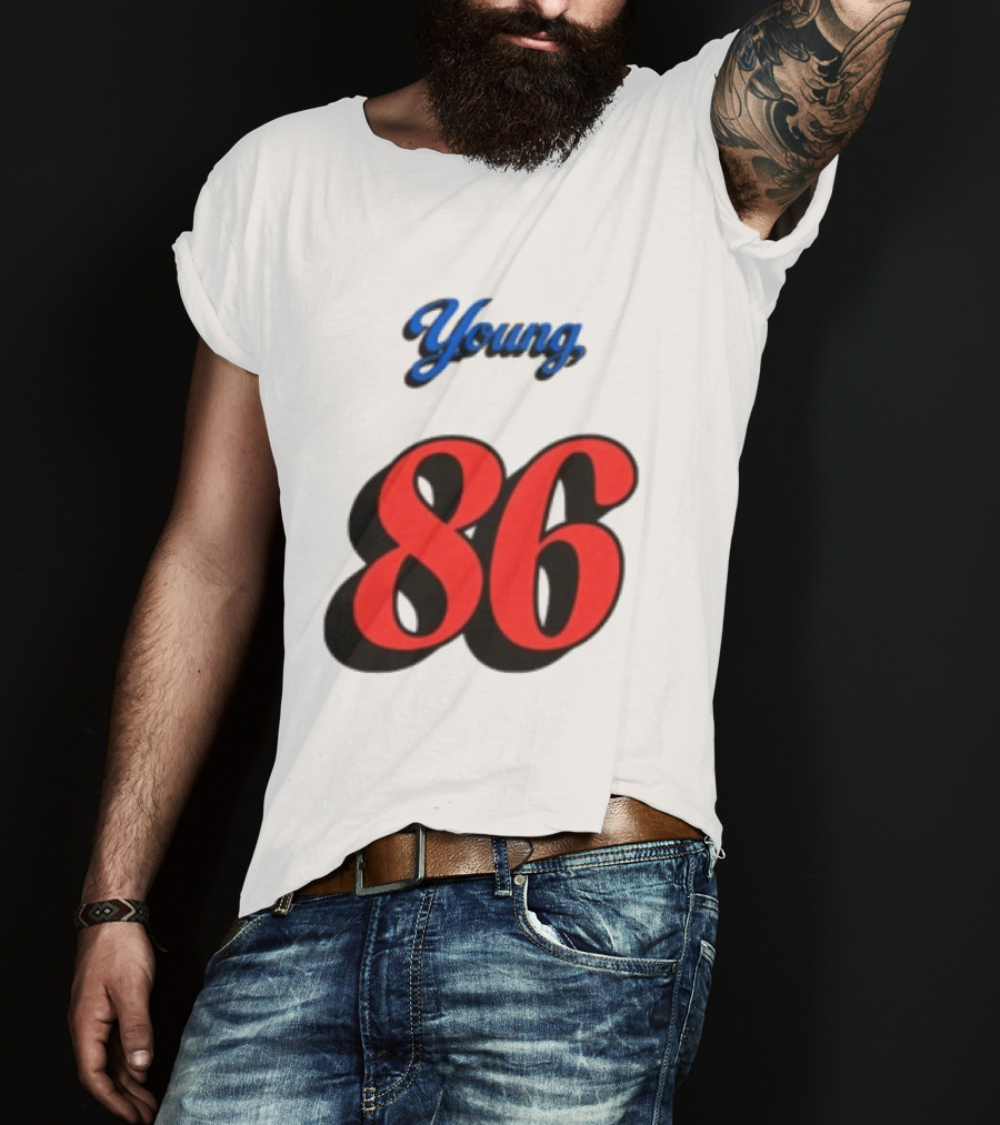 Owl City Store Young 86 Baseball 3 4 Sleeve T-Shirt