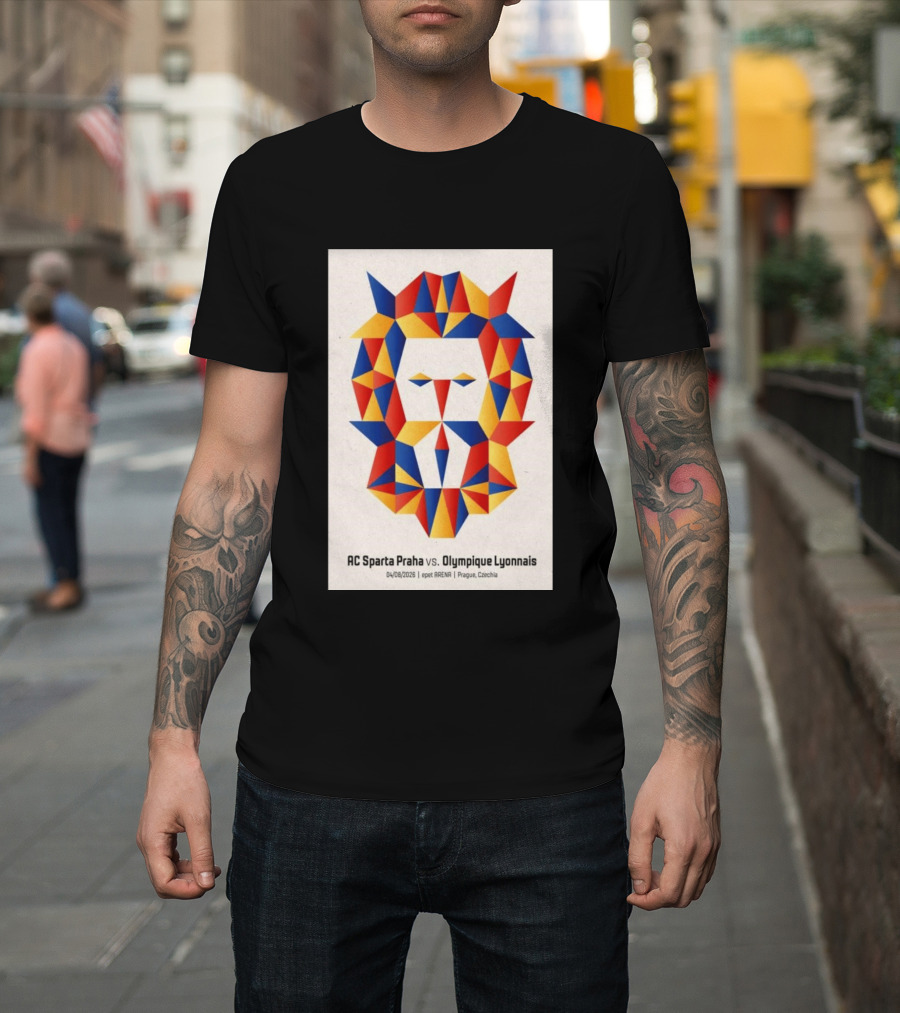 AC Sparta Praha Vs Olympique Lyonnais 2026 Epet ARENA Prague August 4 T-Shirt
