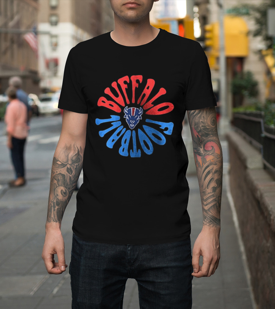 Buffalo Bills Football Yesterday Today Tomorrow Forever No Matter What Diamond Heart T-Shirt