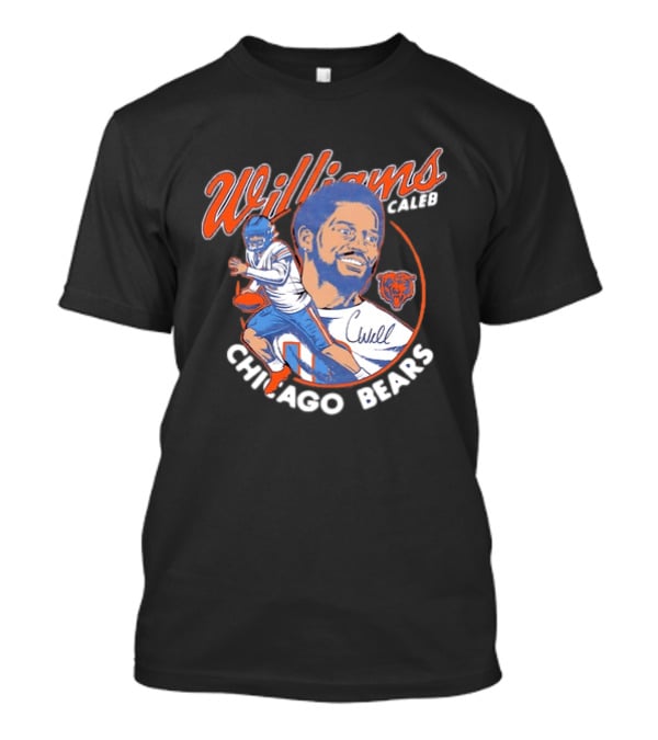 Williams Caleb Chicago Bears Football Player Bears T-Shirt