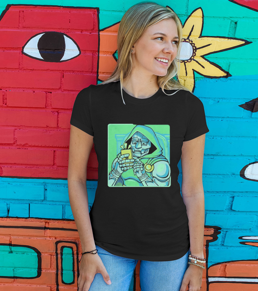 Doctor Doom Marvel Villain Doom Scroll Of Doom T-Shirt