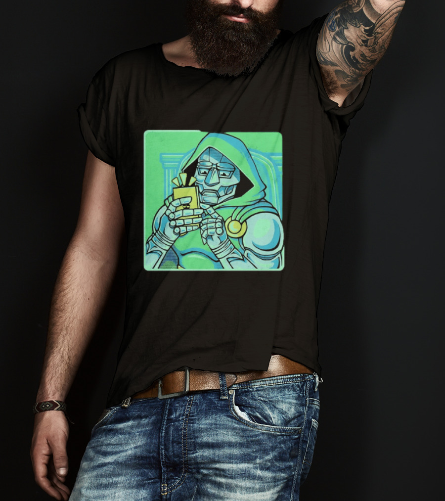 Doctor Doom Marvel Villain Doom Scroll Of Doom T-Shirt