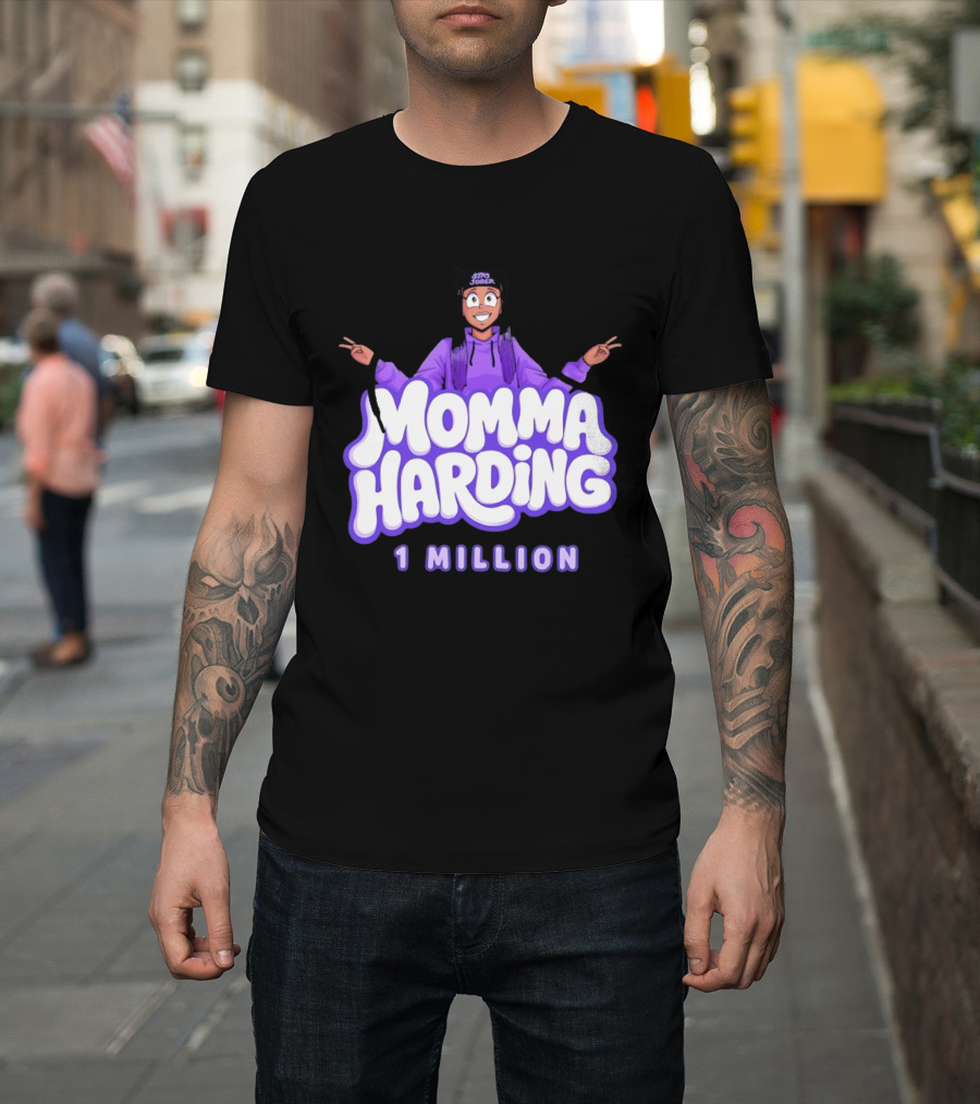 Momma Harding Stay Sober 1 Million Content Creator Celebration T-Shirt