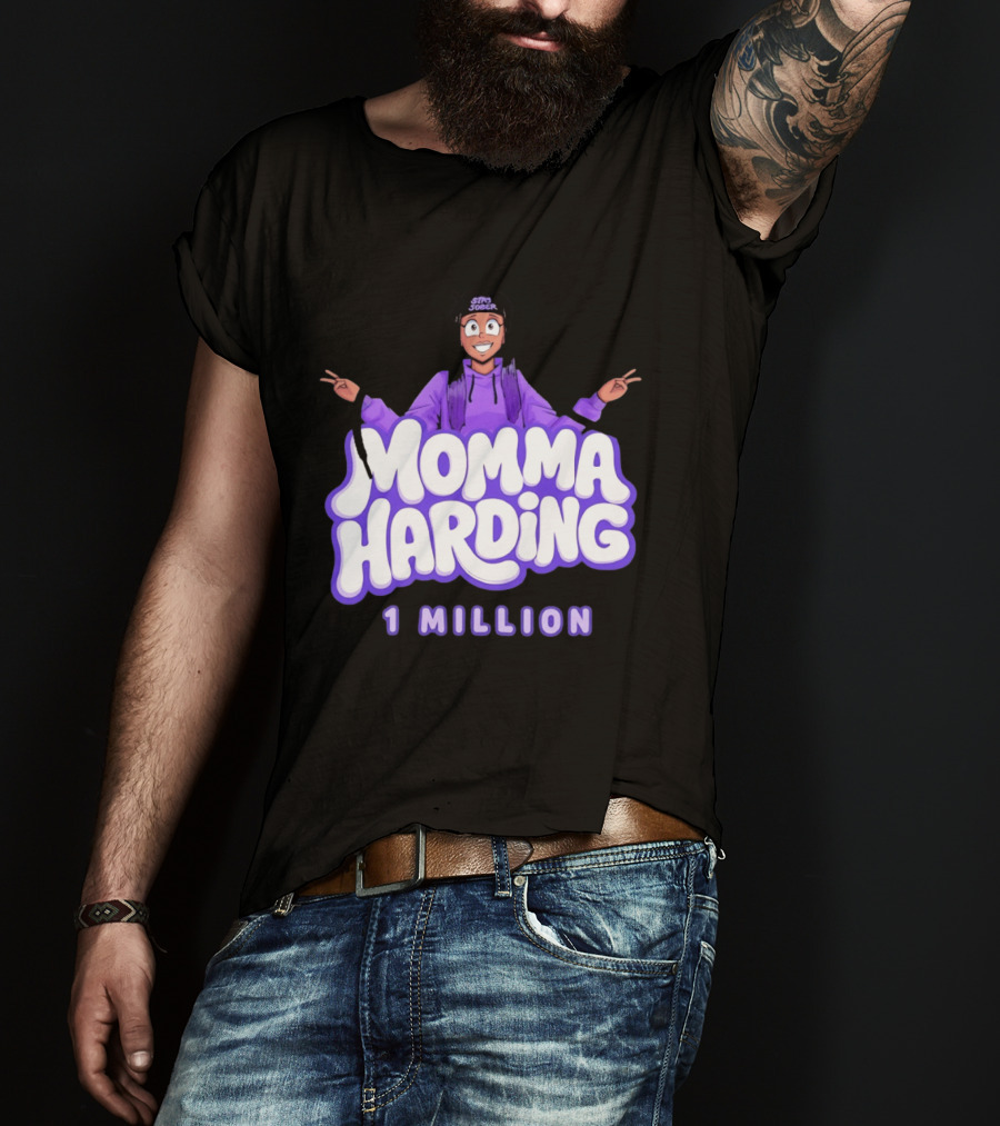 Momma Harding Stay Sober 1 Million Content Creator Celebration T-Shirt