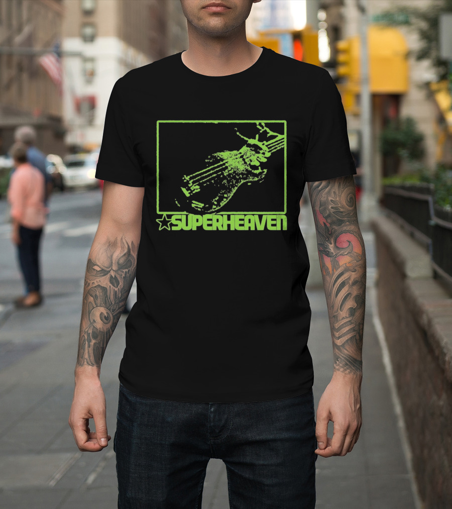 Superheaven Band Alternative Rock Shoegaze Distorted Guitar T-Shirt