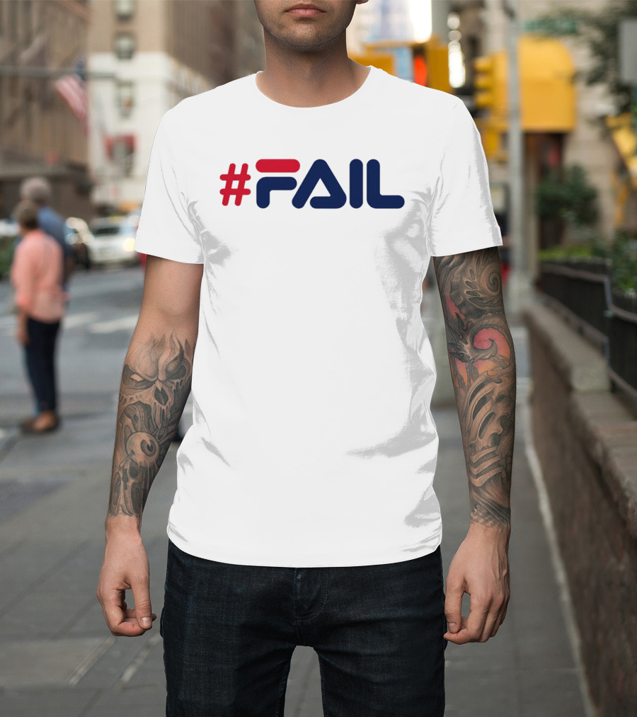 #FAIL Hashtag Bold Modern T-Shirt