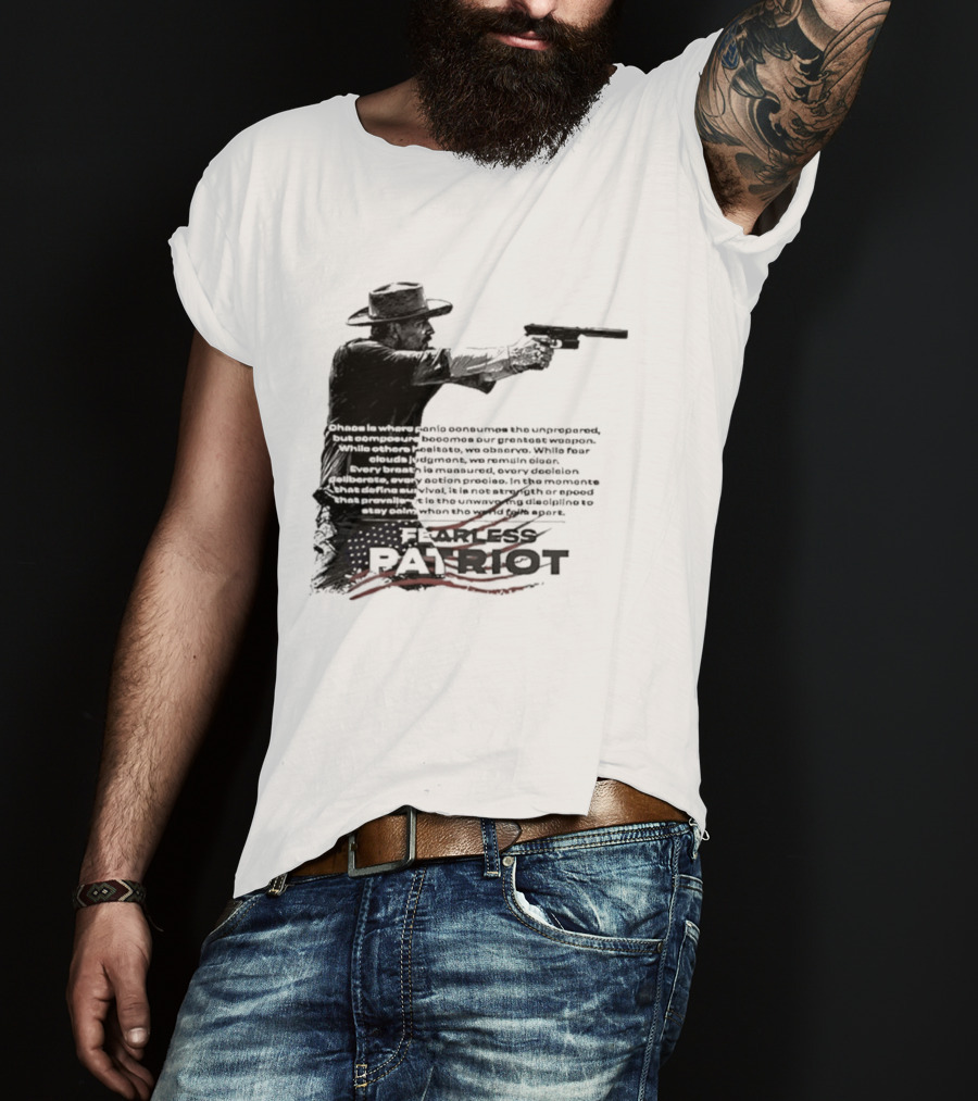 Jordan Salinas Fearless Patriot Hero T-Shirt
