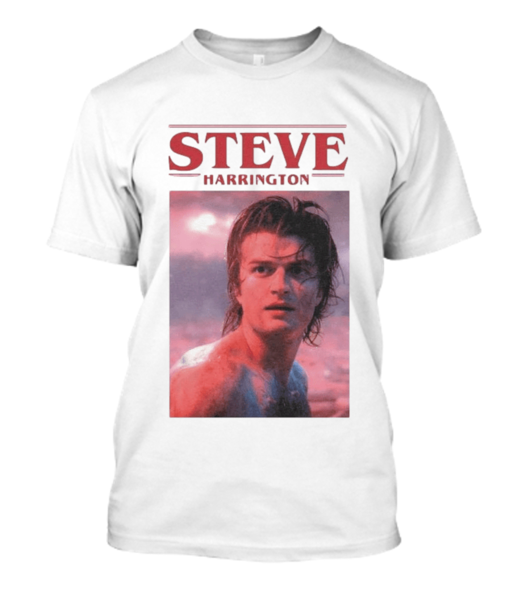Steve Harrington Vintage Aesthetic Stranger Things Joe Keery T-Shirt