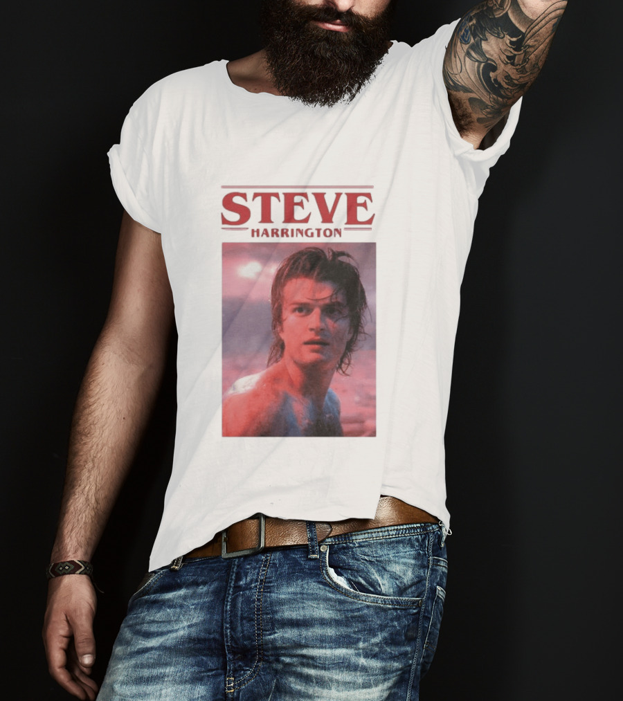 Steve Harrington Vintage Aesthetic Stranger Things Joe Keery T-Shirt