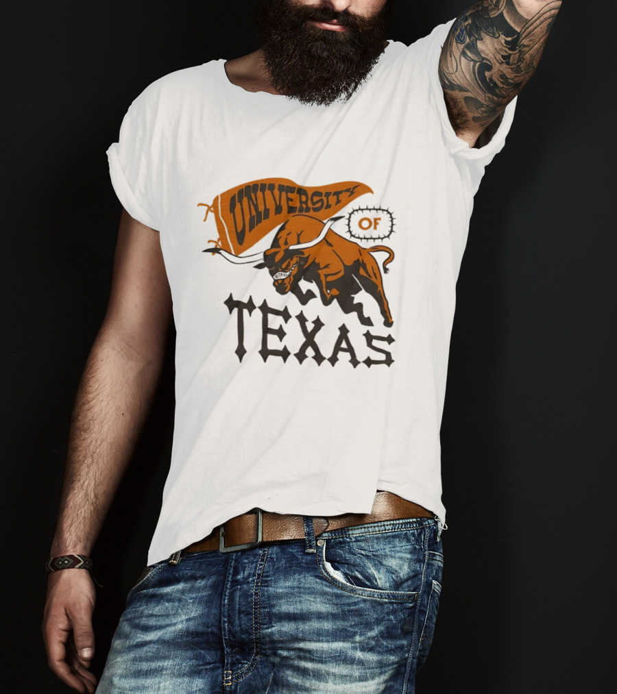 University Of Texas Longhorn Bevo Bull T-Shirt