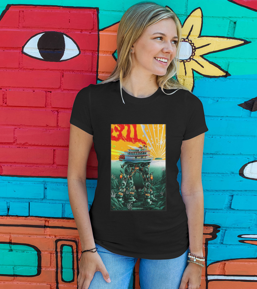 311 Kansas City MO 2026 Steamboat Robot T-Shirt