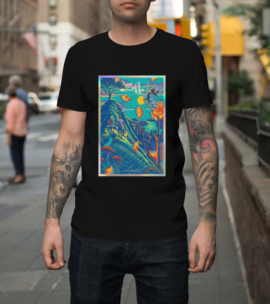 311 New Heights 2026 Fairy Cityscape Guitar Walk T-Shirt