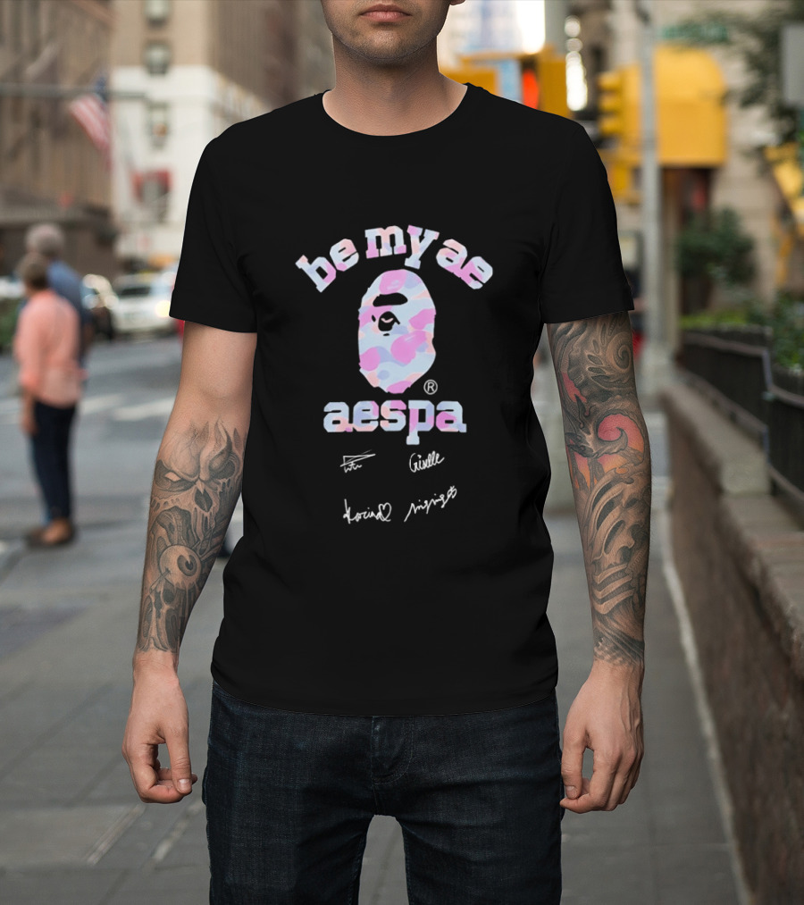 Be My Ae Aespa Karina Giselle K Pop T-Shirt