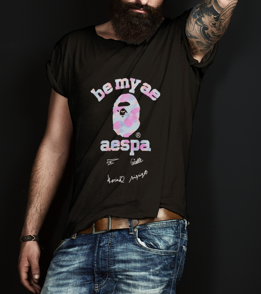 Be My Ae Aespa Karina Giselle K Pop T-Shirt