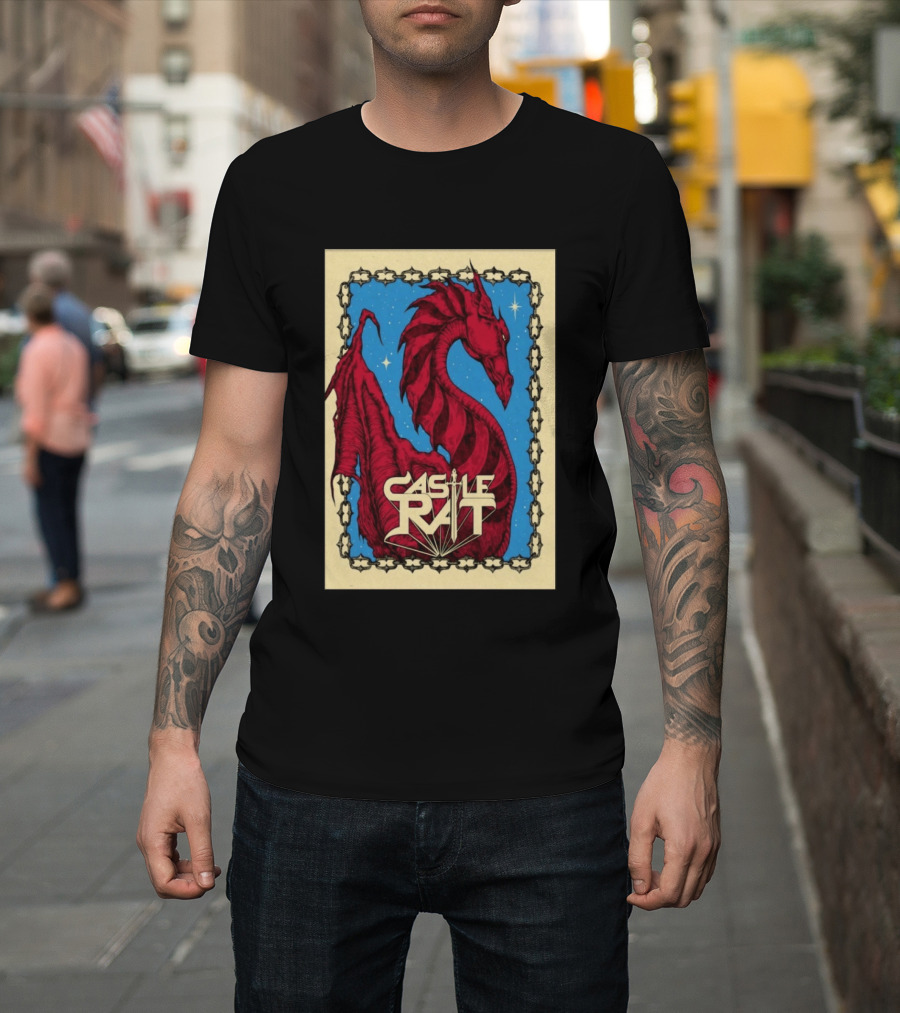 Castle Rat Red Dragon Marienthal Germany Aug 14 2026 T-Shirt