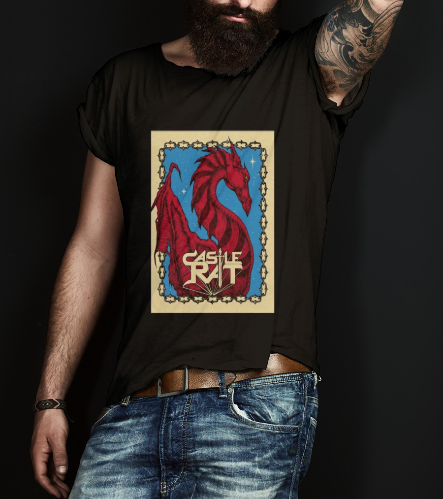 Castle Rat Red Dragon Marienthal Germany Aug 14 2026 T-Shirt