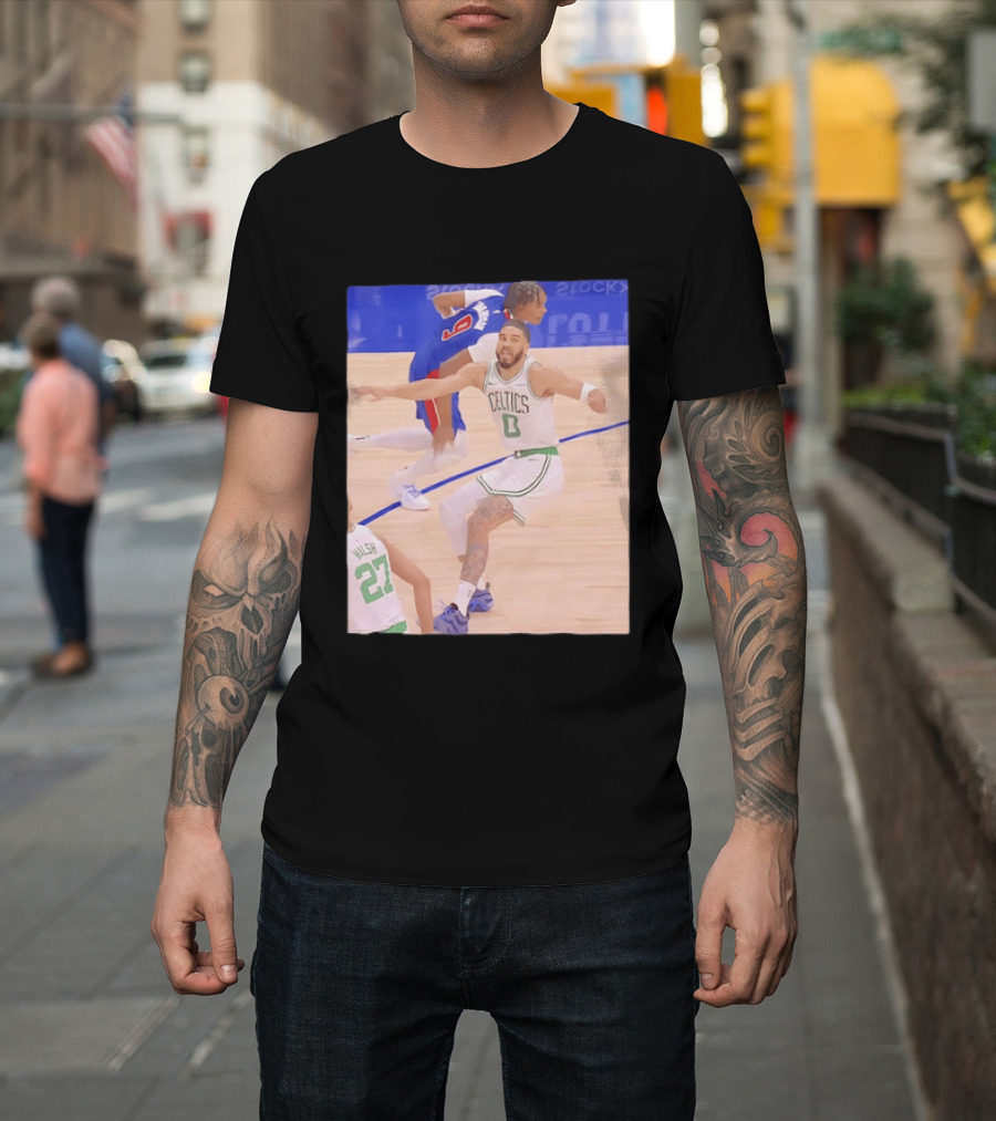 Jayson Tatum Celtics Basketball Vs Thompson And Walsh NBA T-Shirt