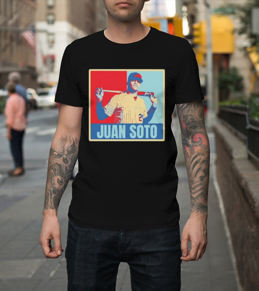 Juan Soto Mets Red Blue T-Shirt