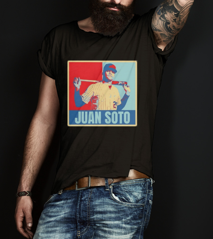 Juan Soto Mets Red Blue T-Shirt