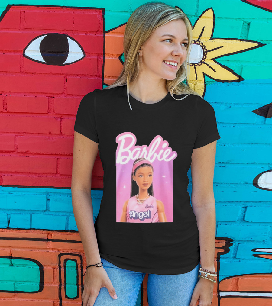 Barbie Angel Basketball Doll T-Shirt
