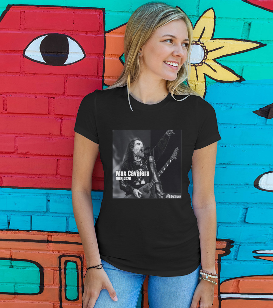 Max Cavalera 1969 2026 Heavy Metal Icon Performance T-Shirt